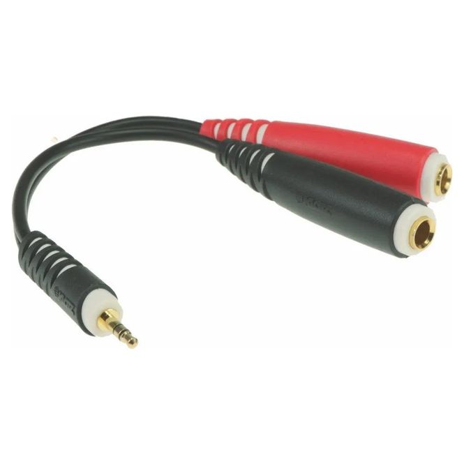 Hovedbilde Klotz Y-kabel Minijack stereo til 2x Jack hun