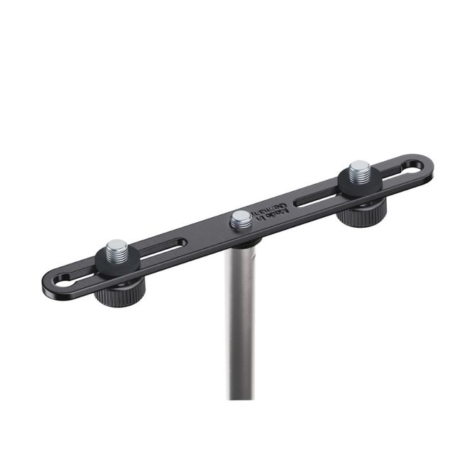 Hovedbilde K&M 23550 Mikrofonskinne for 2 mikrofoner