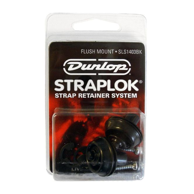 Hovedbilde Dunlop SLS 1403BK Straplok Strap Retainer System
