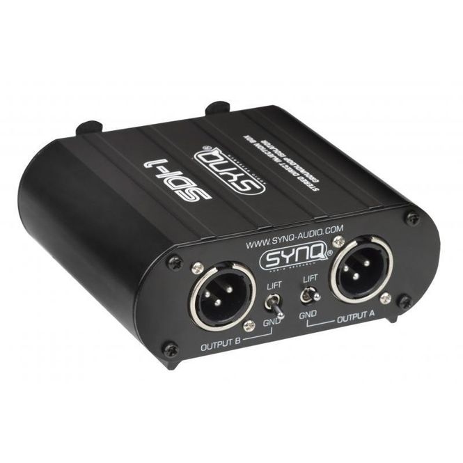 Hovedbilde Synq SDI-1 Passiv Stereo DI-boks