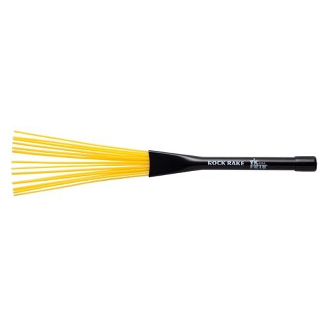 Hovedbilde Vic Firth BRR Rock Rake Yellow Plastic