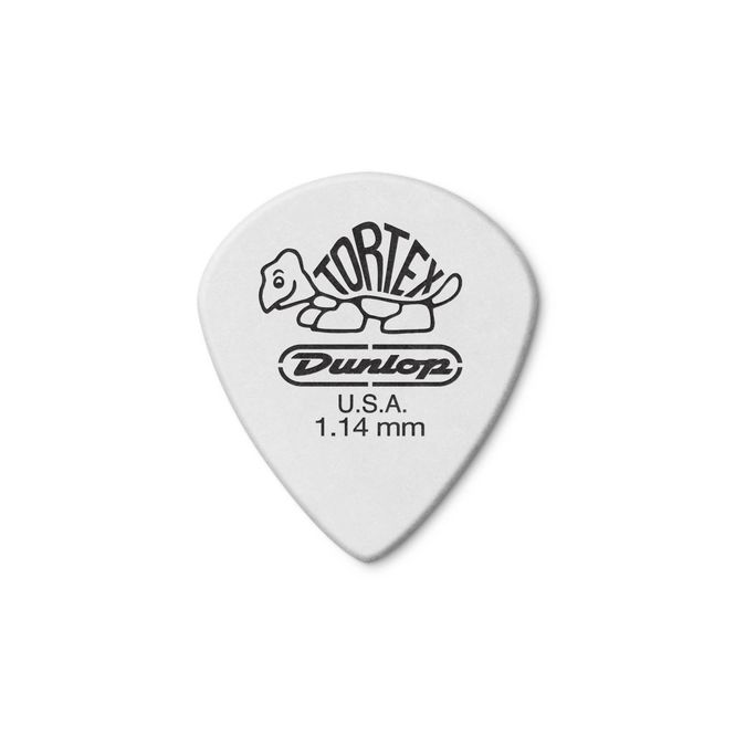 Hovedbilde Dunlop 478P1.14 Tortex White Jazz III, Hvit 12-pack
