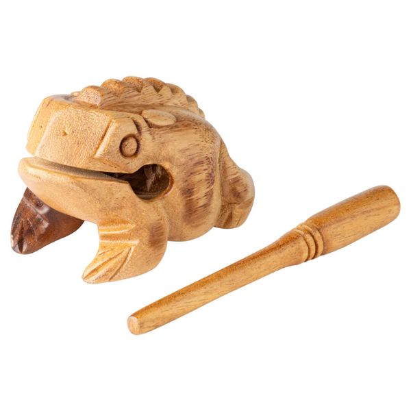 Nino Percussion NINO514NT Woodfrog Medium, Natural