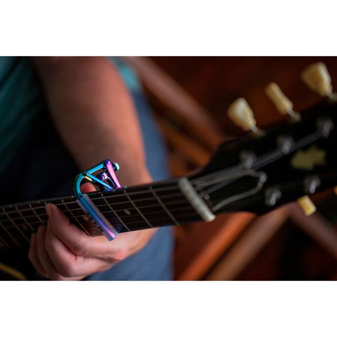 Hovedbilde Shubb C1P Capo Western/Electric Paua Pearl