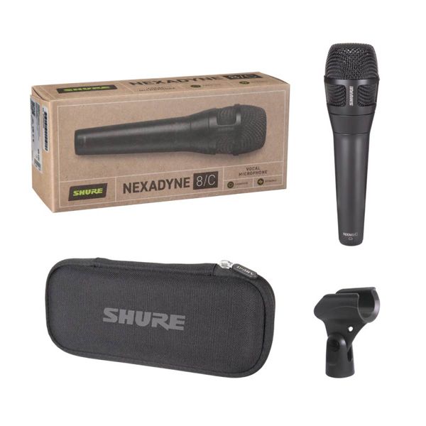 Shure Nexadyne Cardioid Mikrofon, XLR, Svart