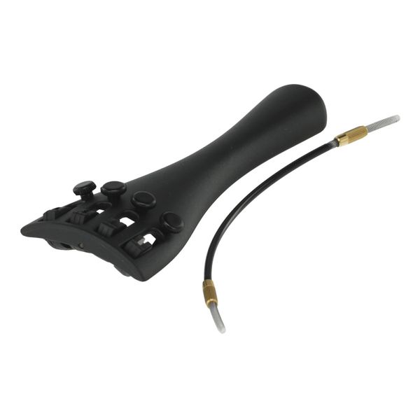 Wittner Tailpiece, Fiolin 4/4, Sorte skruer
