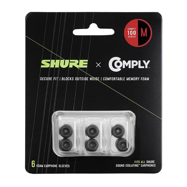 Shure EACYF1 Comply Foams, Medium