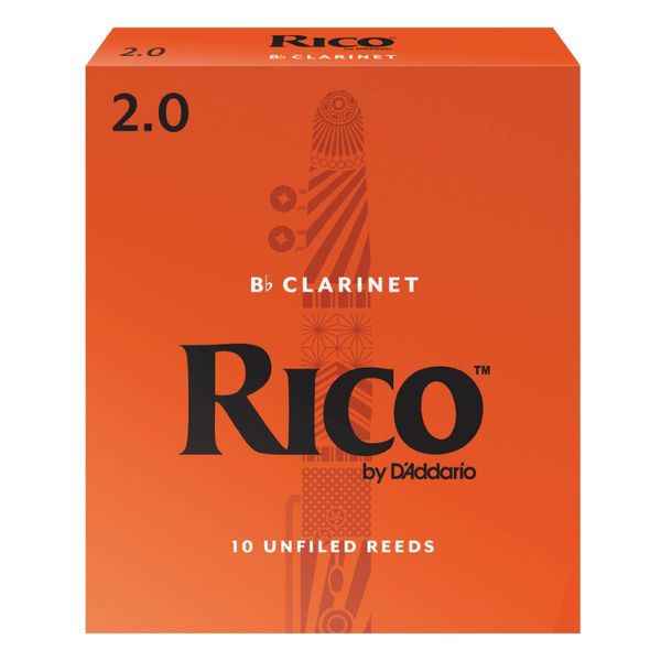 Rico by D'Addario Bb Klarinett 2.0, 10-pack