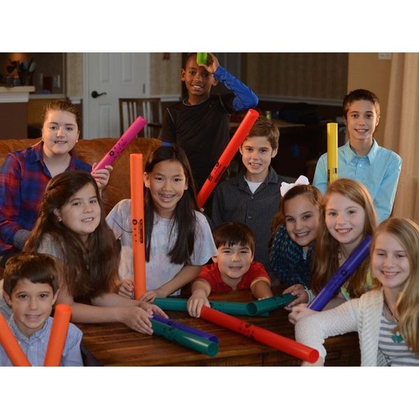 Boomwhackers BW-DG Diatonisk Sopran, C-D-E-F-G-A-H-C (8 stk)