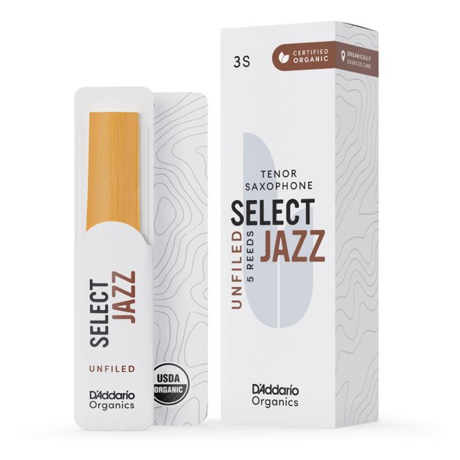 Hovedbilde D'Addario Select Jazz Unfiled Tenorsax, 3 Soft