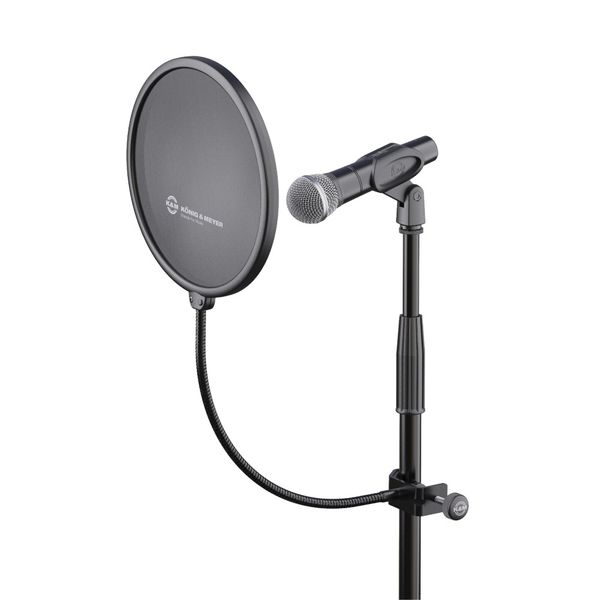 K&M 23966 Popfilter, sort, 200mm